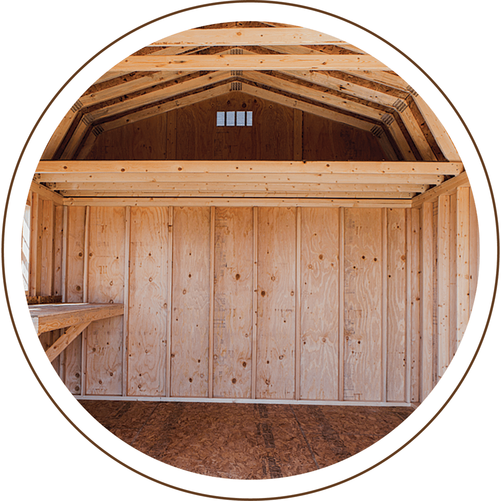 Outdoor Recreation Storage Shed Package